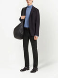 Zegna single-breasted cashmere-wool blazer
