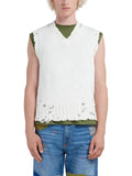 Marni cotton V-neck vest