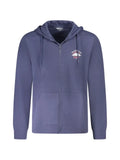 Wrangler logo-embroidered zip-up hoodie