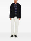 Ferragamo single-breasted jersey blazer
