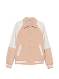 Eleventy panelled wool bomber jacket
