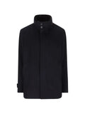 Herno high-neck button-up jacket