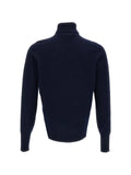 Drumohr jersey-knit roll-neck sweater
