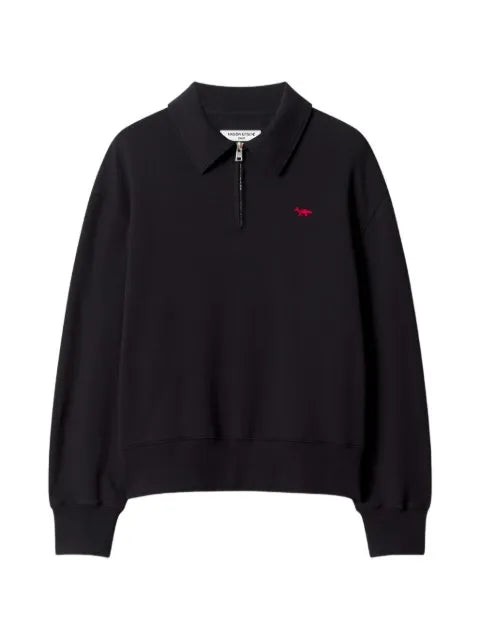 Maison Kitsuné Profile Fox half-zipped sweatshirt