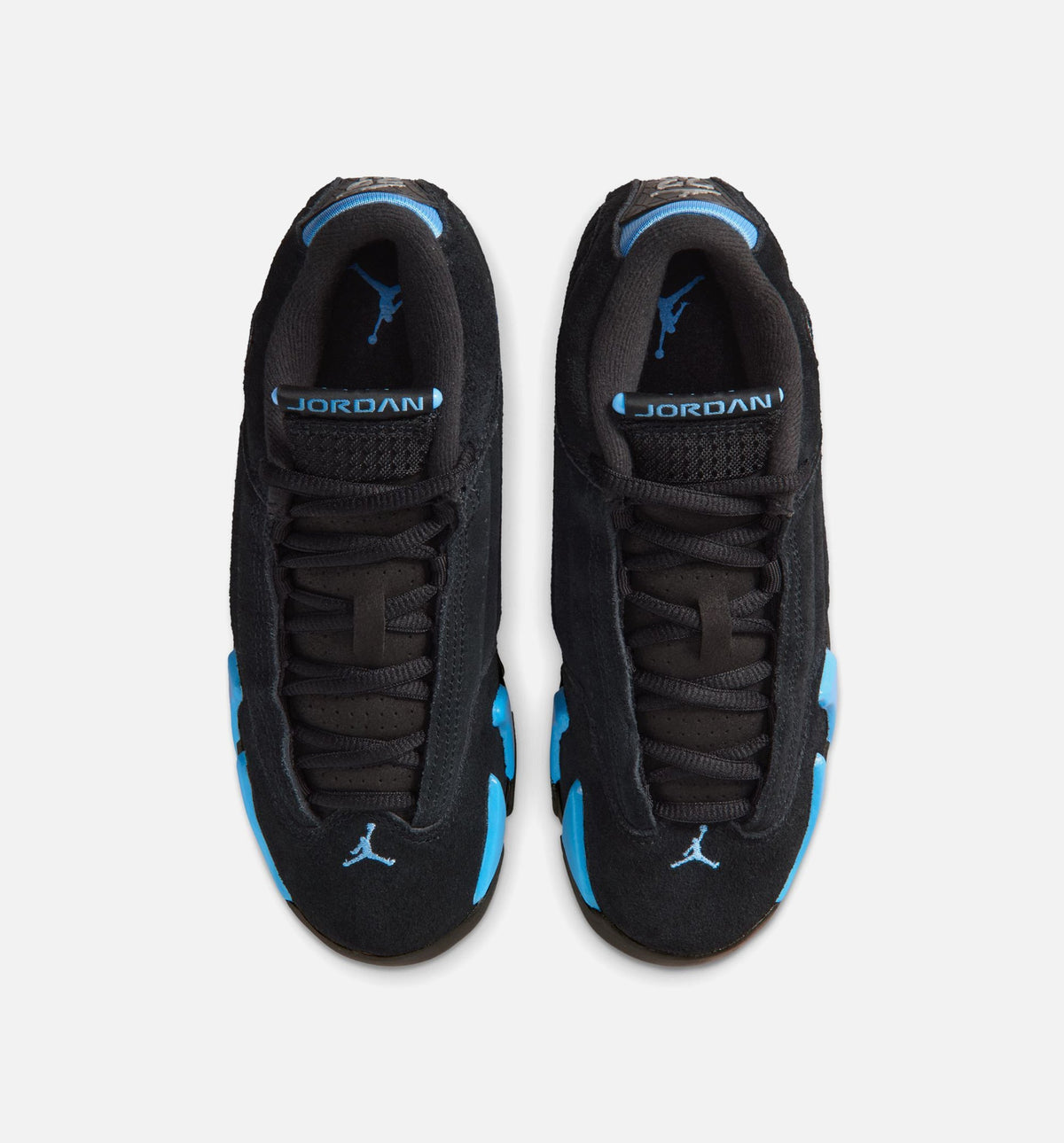 Air Jordan 14 Retro “Black University Blue” Big Kids' Lifestyle Shoes (GS)