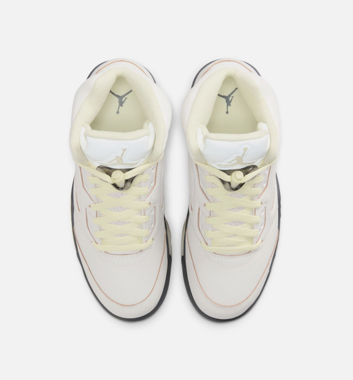 Air Jordan 5 Retro Sail & Luminous Green Women's Lifestyle Shoes - Sail/Luminous Green/Anthracite