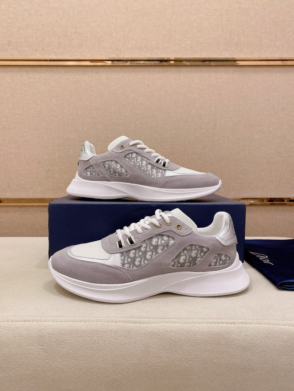 Dior B30 Low-Top Sneakers - Mesh Panels