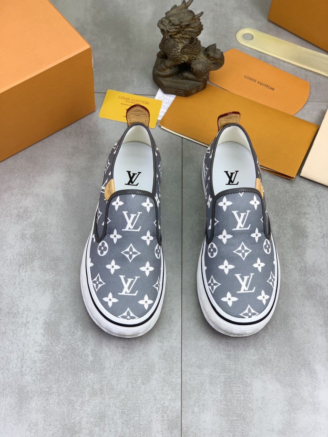 Louis Vuitton Monogram Slip-On Sneakers