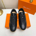 Santoni Embossed Low-Top Sneakers